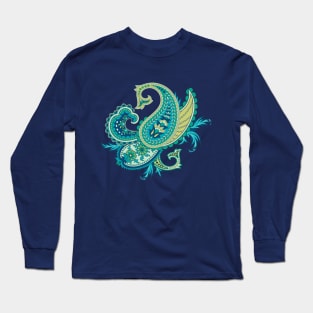 Paisley Pattern Long Sleeve T-Shirt